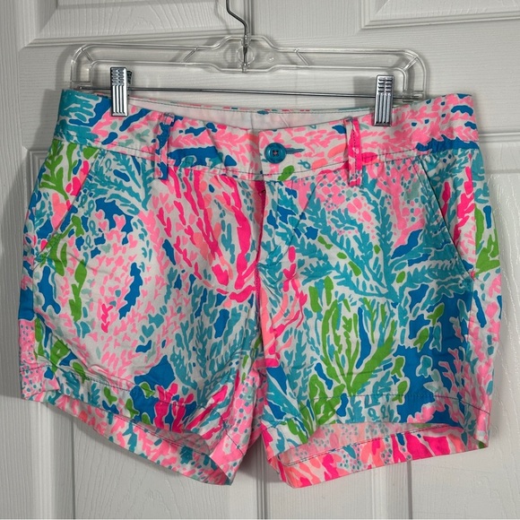 Lilly Pulitzer "Lets Cha Cha" The Callahan Short, sz 6, resort, summer - Picture 3 of 14